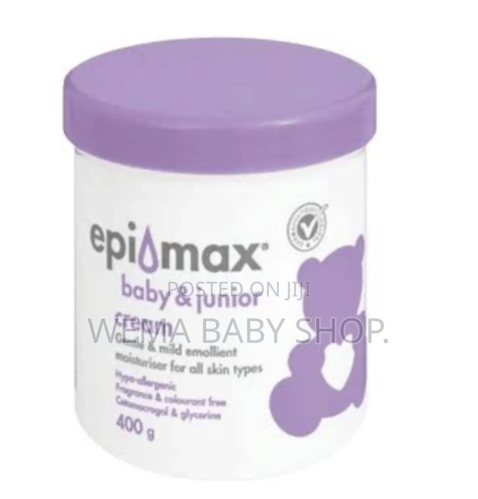 400g Epimax Baby and Junior Cream