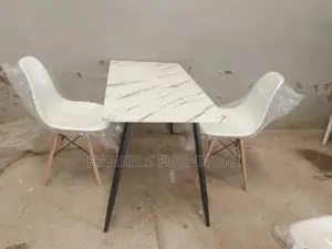 Dining Set White Eames Chairs