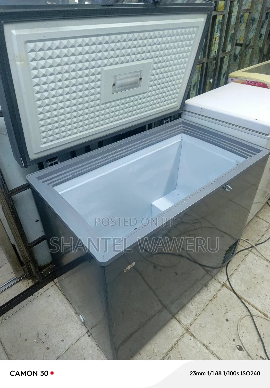 Deep Freezer Greyin Colour