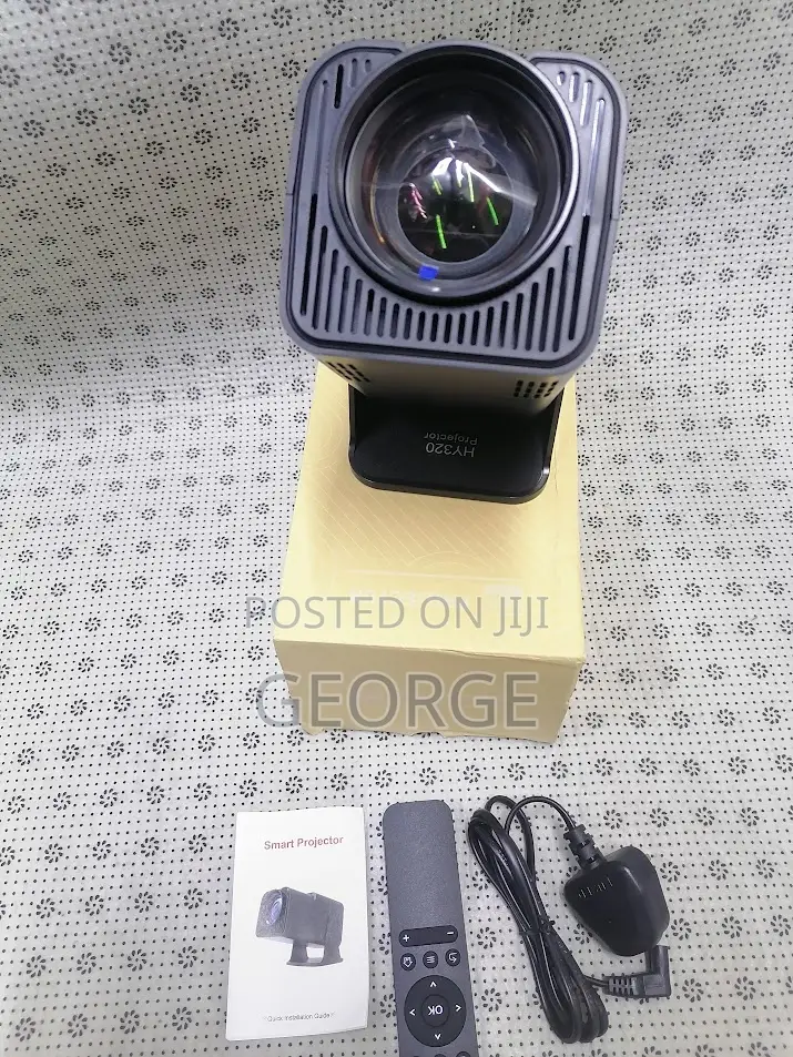 Restocked Hy320 Black Android Projector