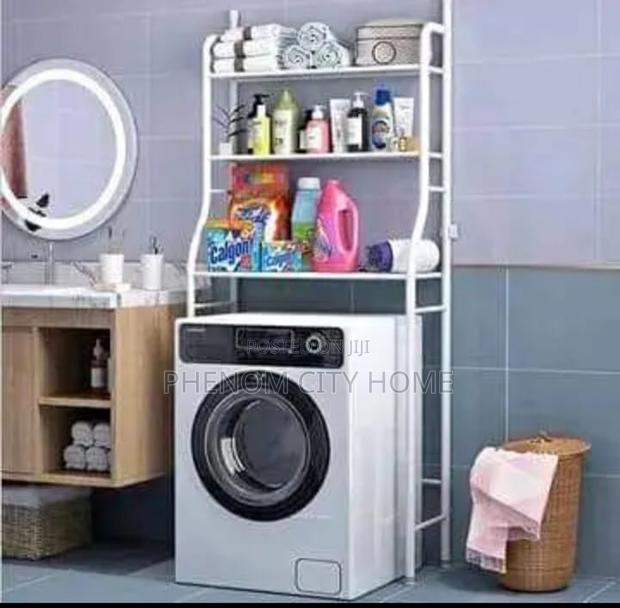 Classy Steel Washing Machine Rack - main view