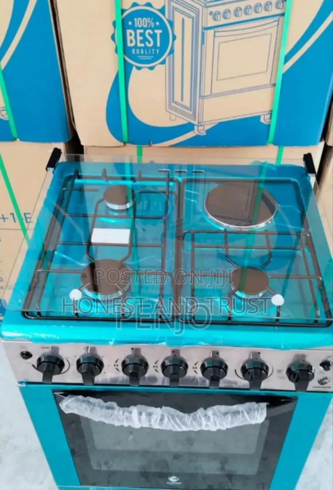 Euroken 50 by 55 3+1 Standing Cooker