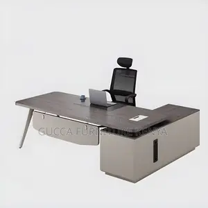 Office Desk:1.8 Meter L-Shape Designer Office Senate Desk