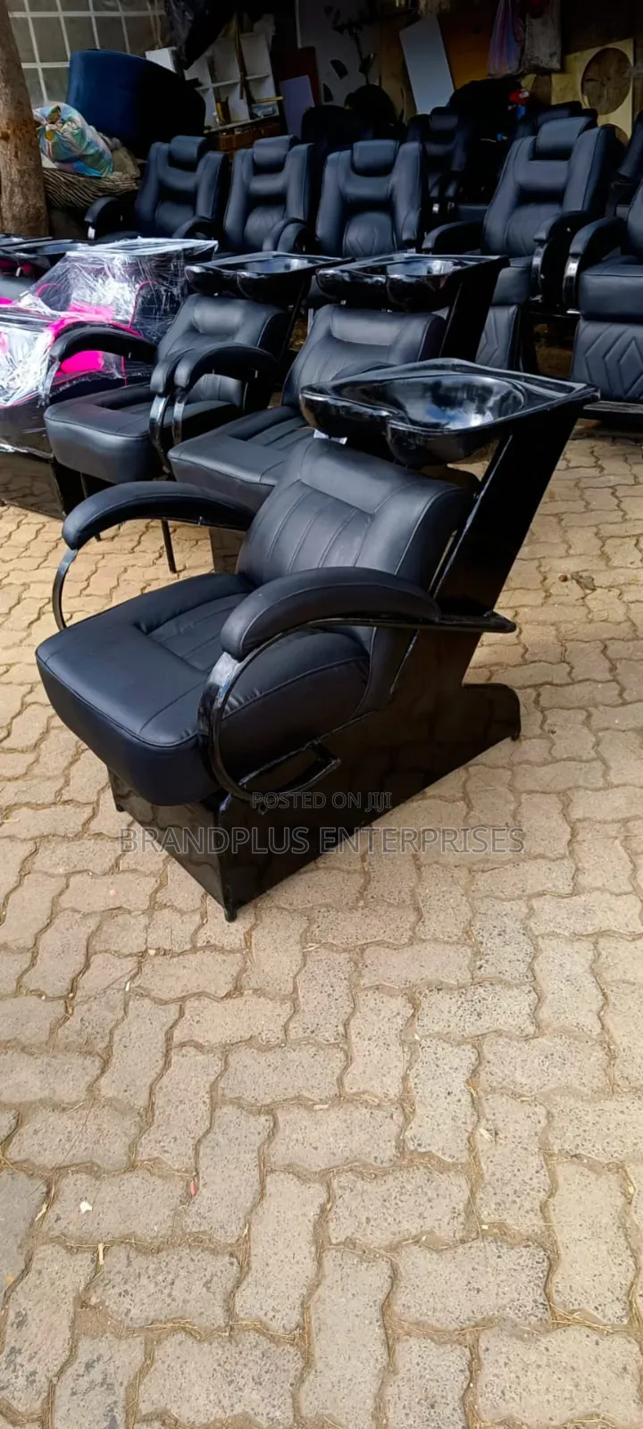 Black Executive Salon Sink