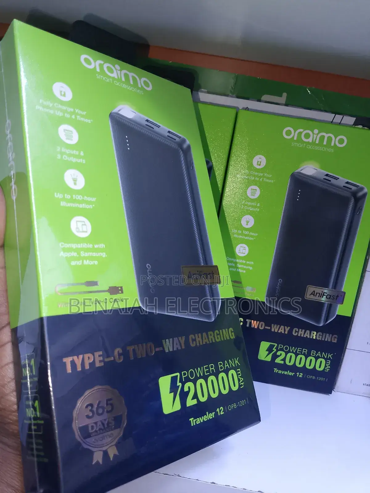 20000 Mah Power Bank.Compatiblevapple, Samsung More