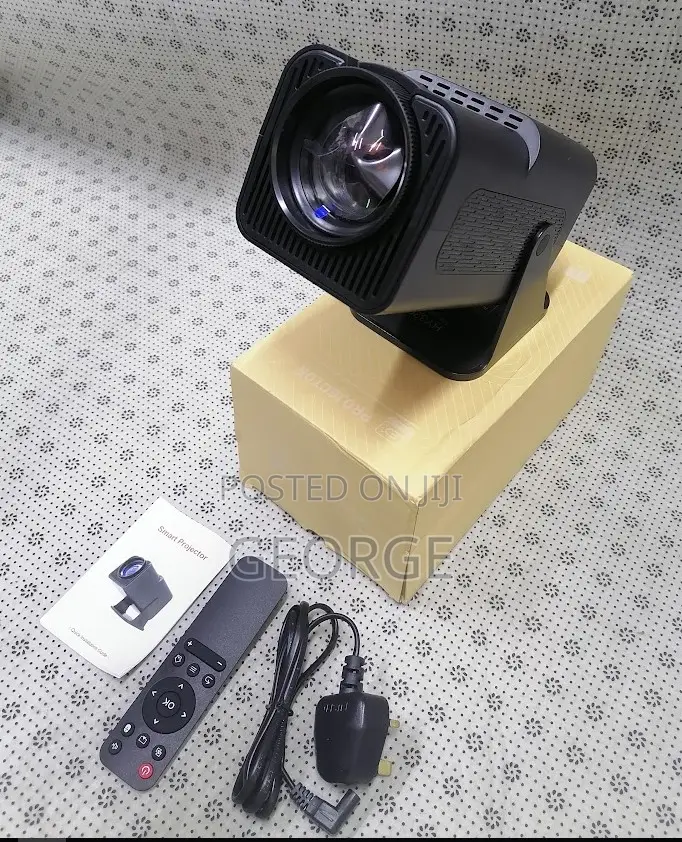 Brand New Hy320 Black Android Projector.