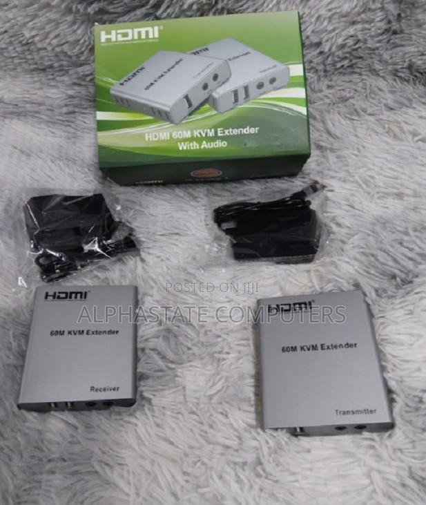 60m KVM Hdmi Extender Over Lan Rj45 With Audio and Usb - main view