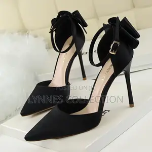 Big Tree Luxury Stilettos Ribbon,Ladies Heels