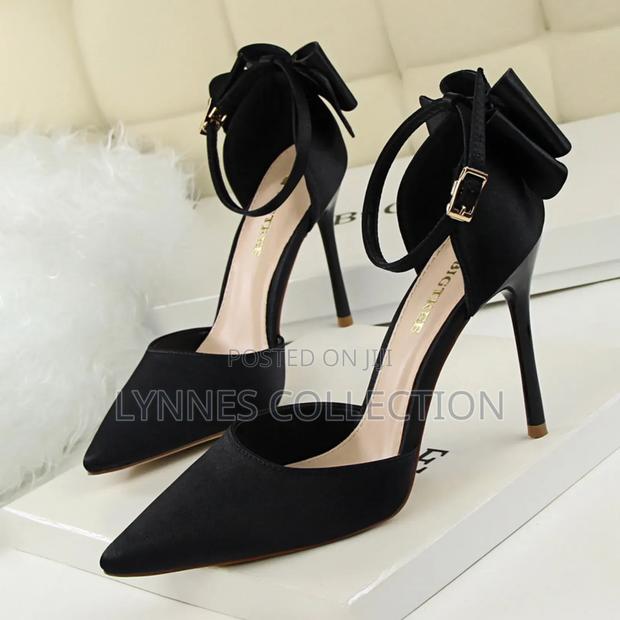 Big Tree Luxury Stilettos Ribbon,Ladies Heels
