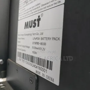 5.5kva - 5.12kwh Office/Home Lithium Backup System Free Installation