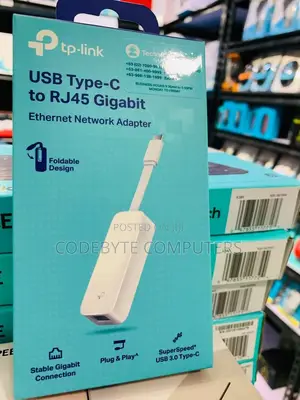 Tp-Link Usb Type C to Gigabit Ethernet Network Adapter