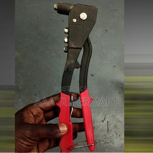 Hand Riveter Gun With 4 Metal Rivets Heavy Duty Professional - thumbnail 2