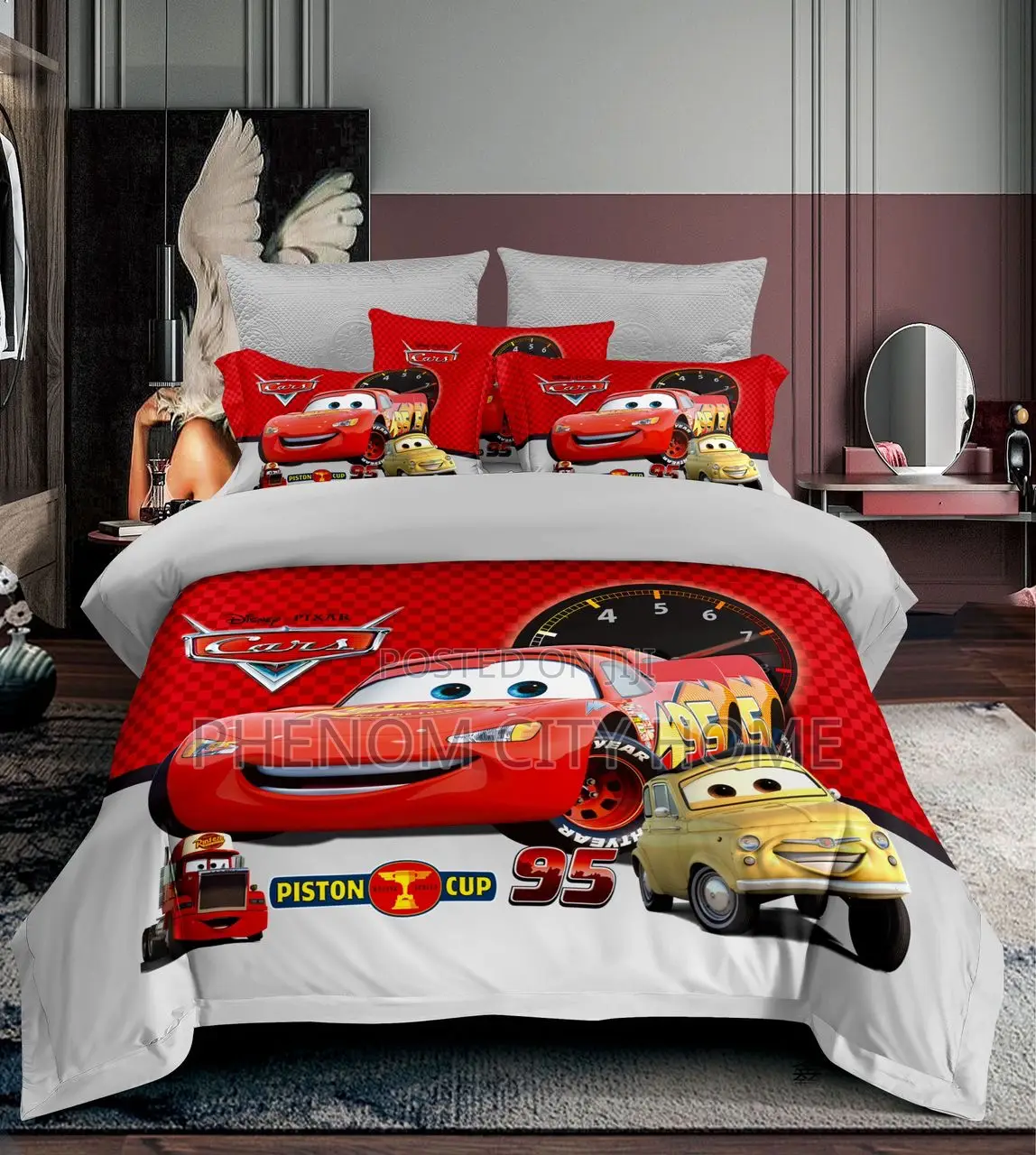 McQueen Soft Cartoon Themed Duvets Available
