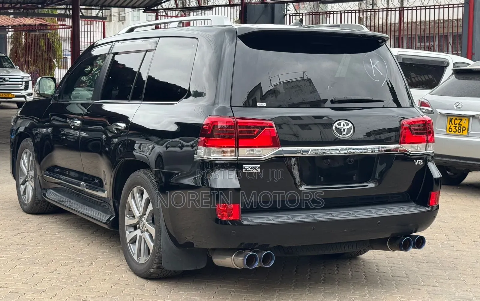 Toyota Land Cruiser 2018 Matt Black