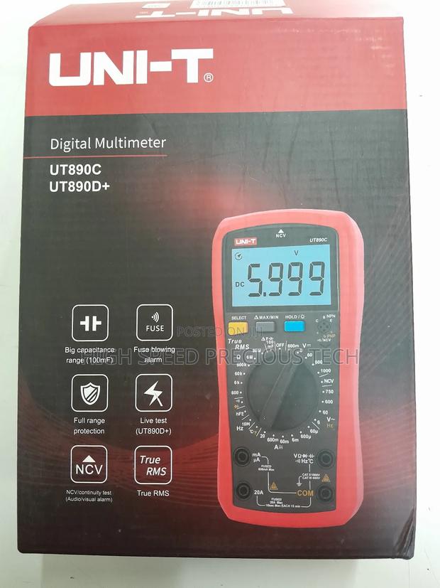 Uni-T Ut890d+ Meter - main view