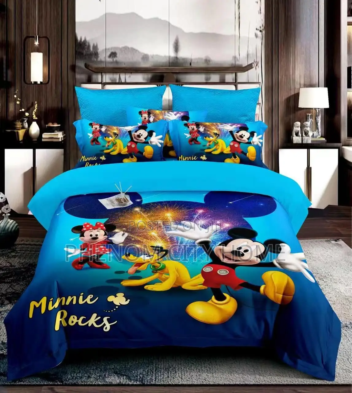 Minnie Rocks Quality Cartoon Themed Duvets