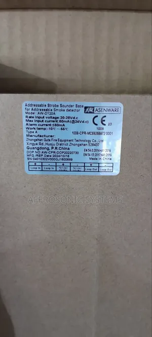 Addressable Fire Alarm Sounder And Flasher