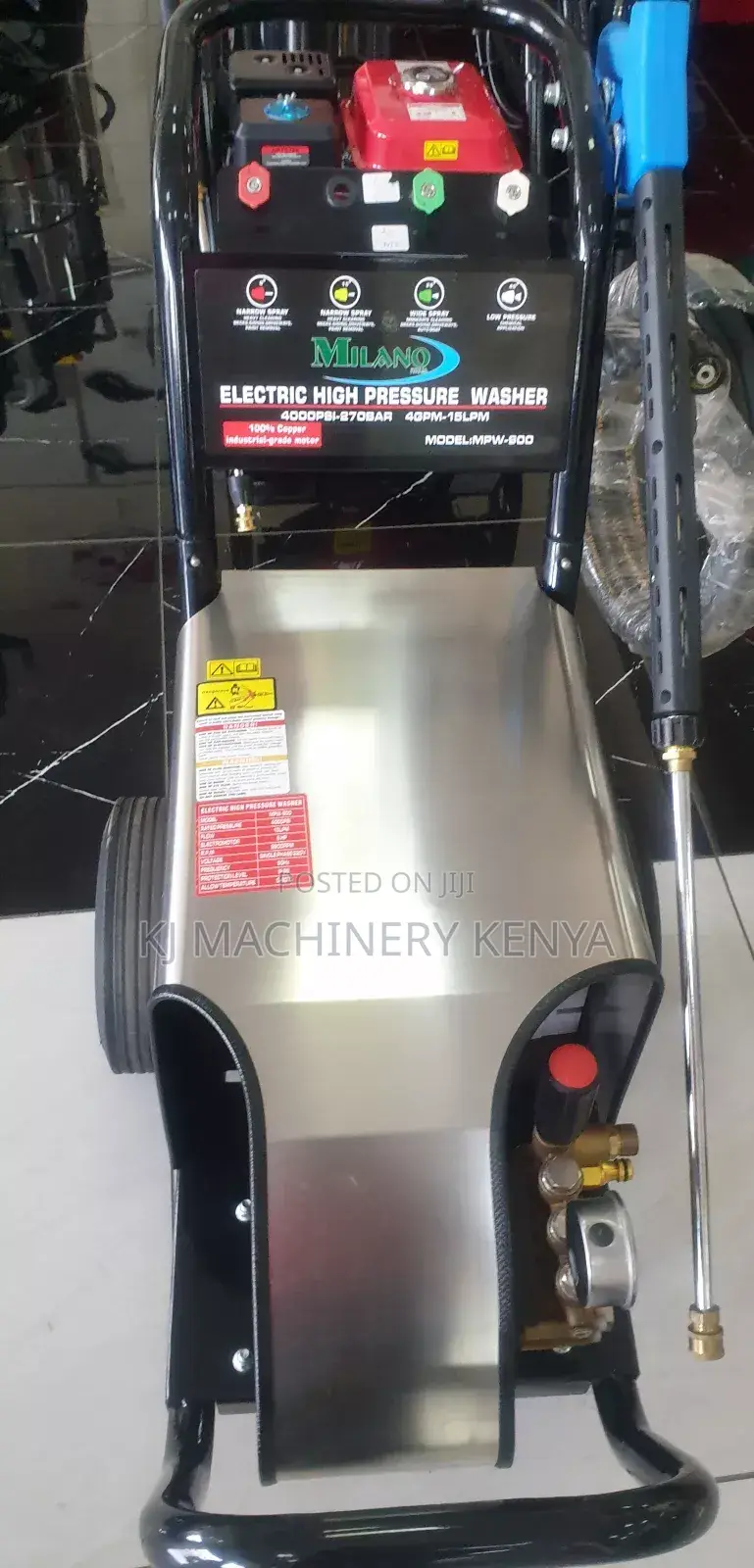 Carwash Machine Highpressure Milano Brand 4000psi
