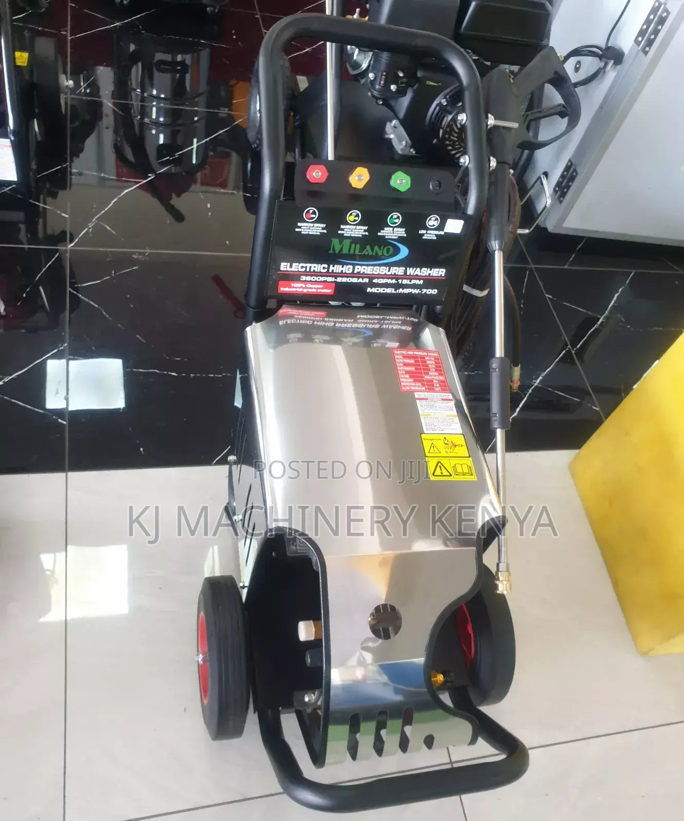 Carwash Machine Highpressure Milano Brand 4000psi