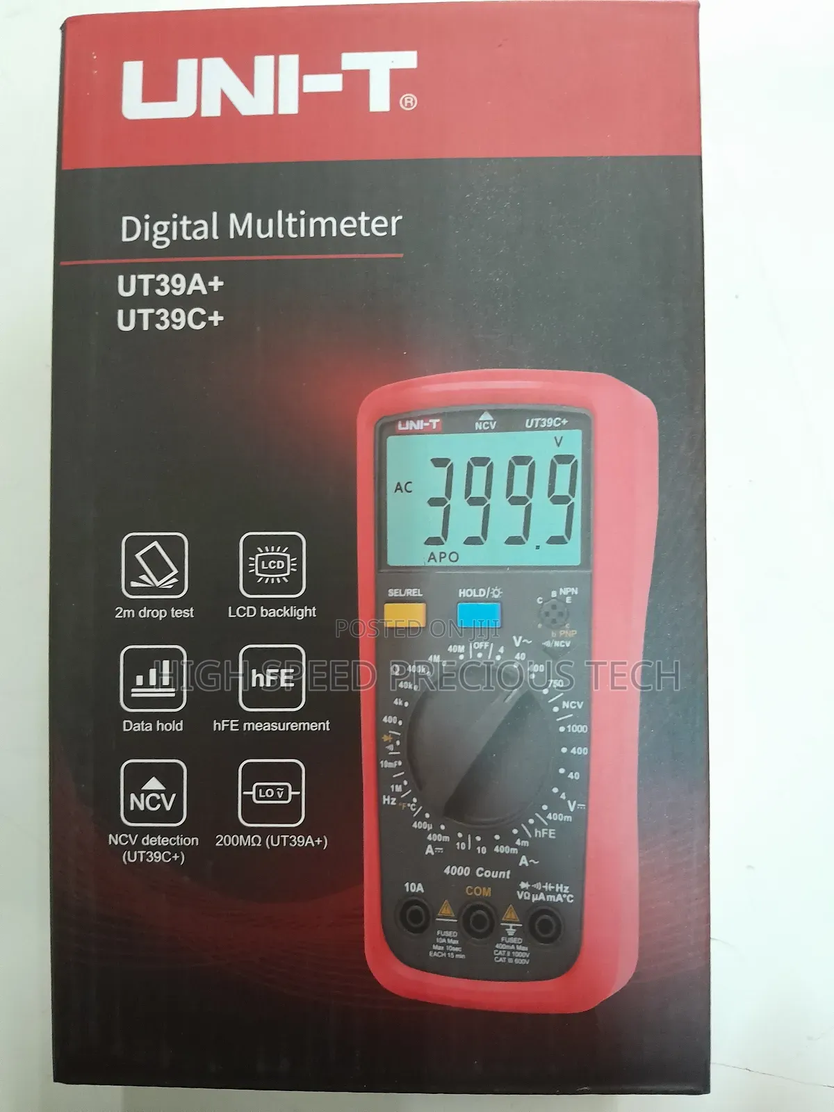 Digital Multimeter Ut39c+
