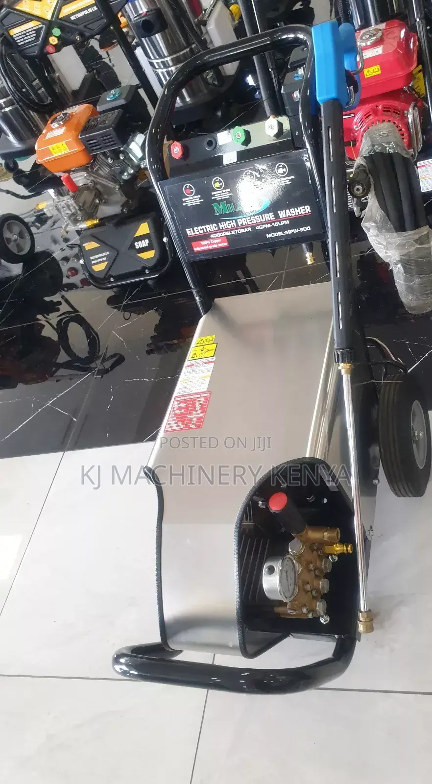 Carwash Machine Highpressure Milano Brand 4000psi