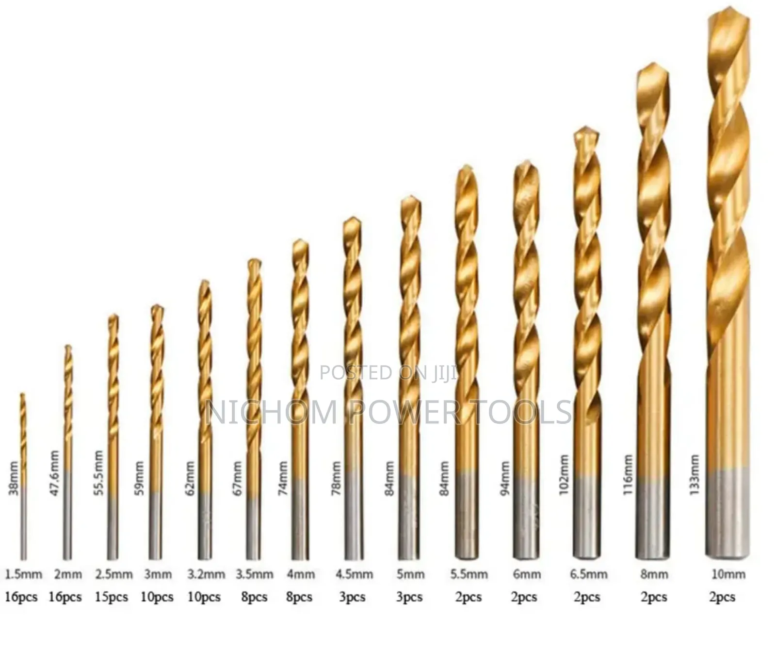 91pcs Metal Drill Bits/Quality Metal Drill Bits