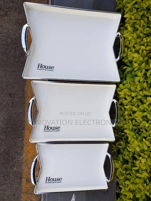 3pcs Acrylic Breakfast Trays