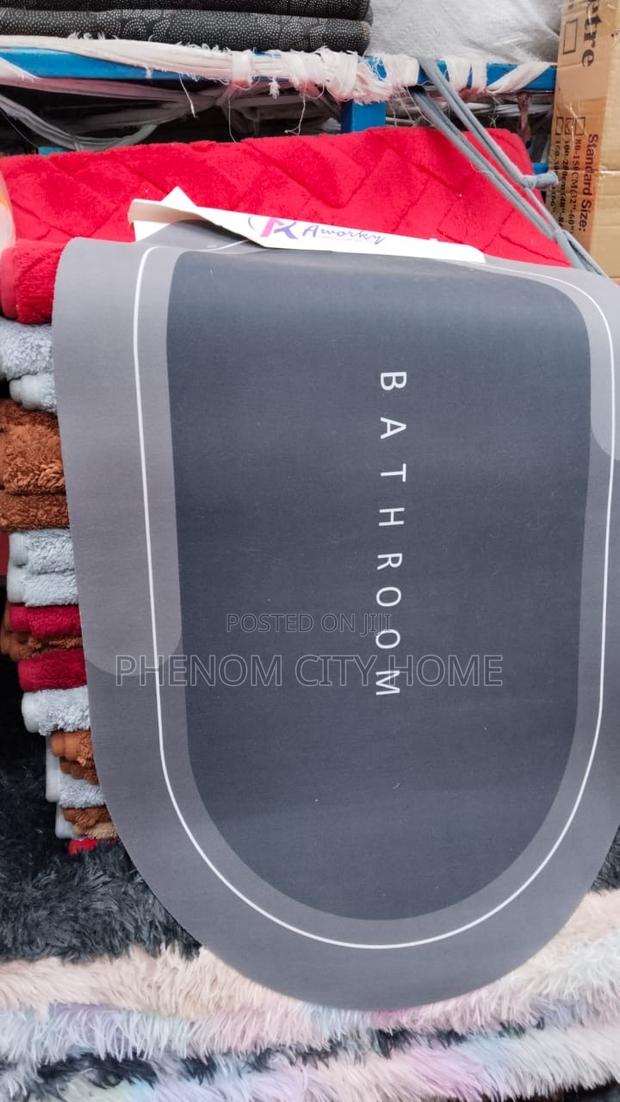 Grey Antislip Water Absorbent Door Mats
