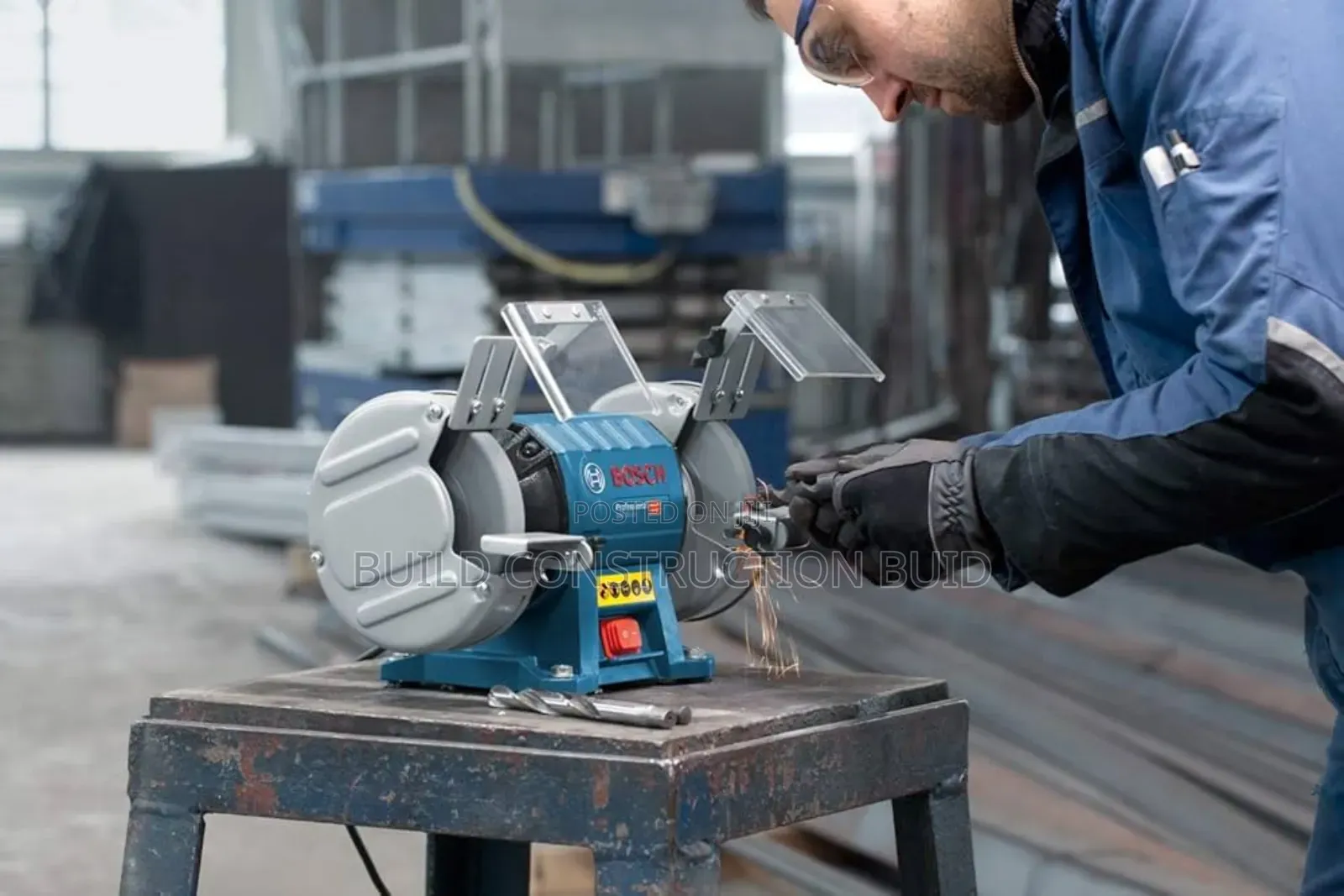 GBG 35-15 Professional Double-Wheeled Bench Grinder