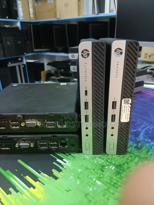 Desktop Computer HP ProDesk 600 G3 8GB Intel Core I5 SSD 256GB - main view