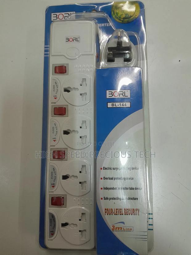 Extension Sockets Borl 4port - main view