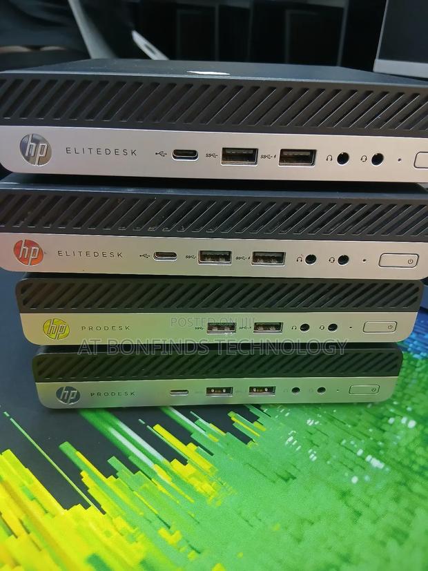 Desktop Computer HP ProDesk 400 G4 8GB Intel Core I5 SSD 256GB - main view