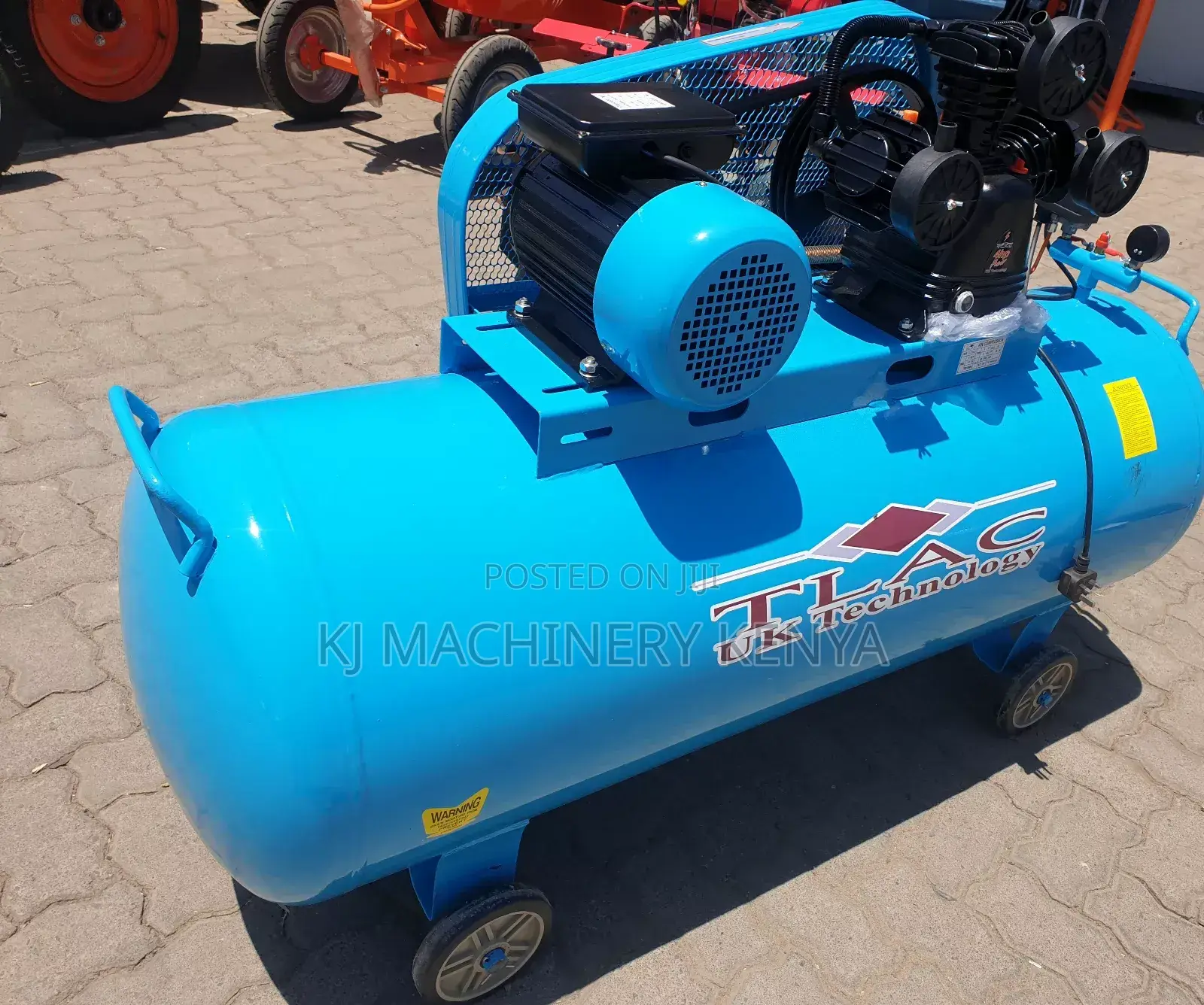 Compressor 300litres Tlac Brand, 4hp ,3kw.