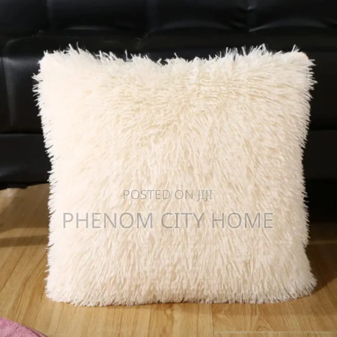 Soft Square Fluffy Throwpillows Available