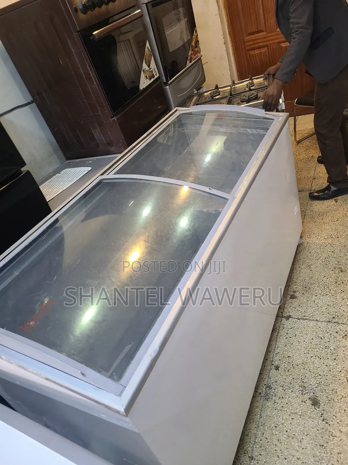 Big Glass Freezer 600litres