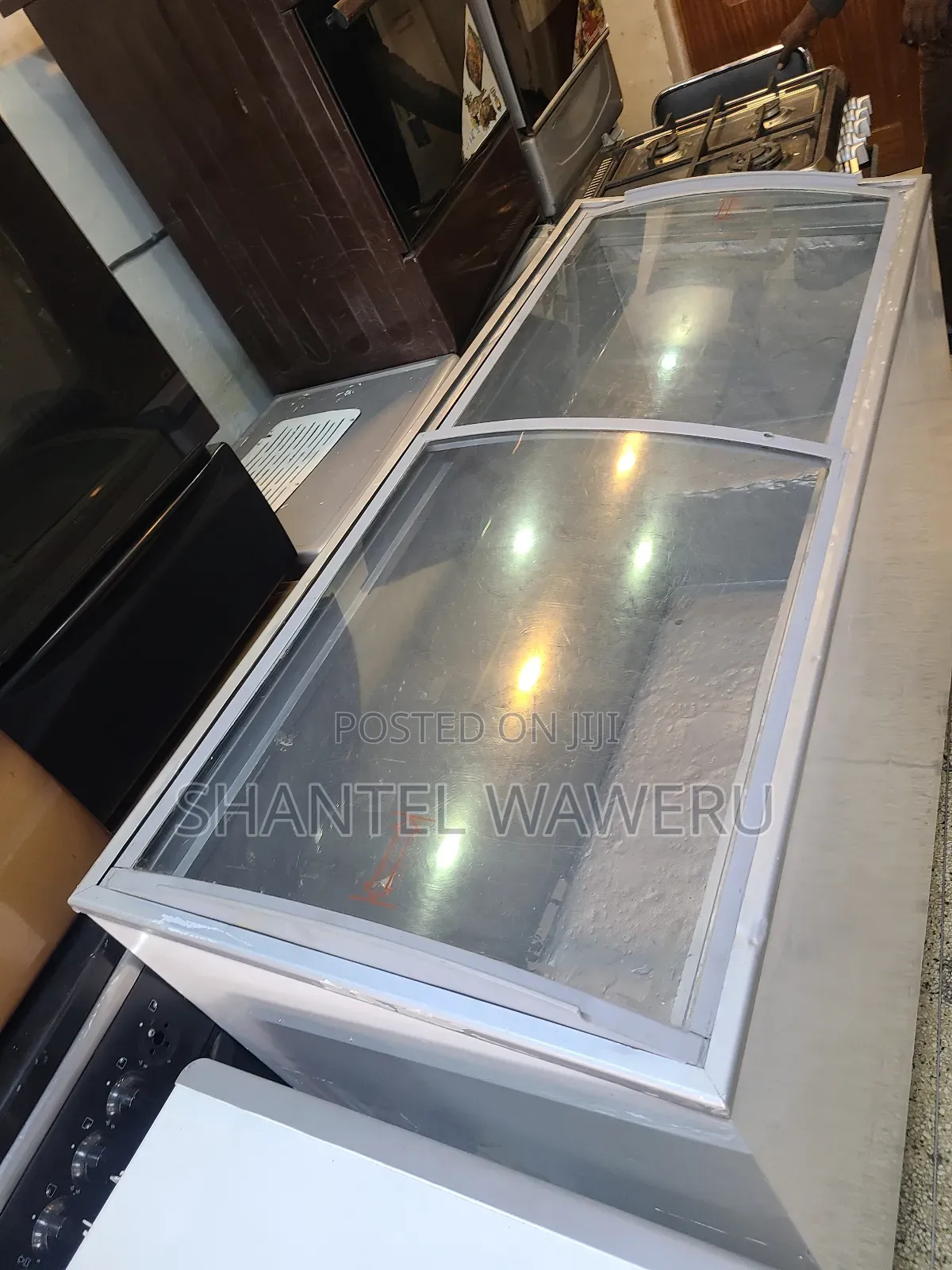 Big Glass Freezer 600litres