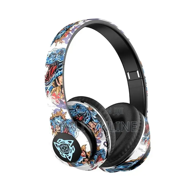 Graffiti Bluetooth Headphones Wireless Headsets