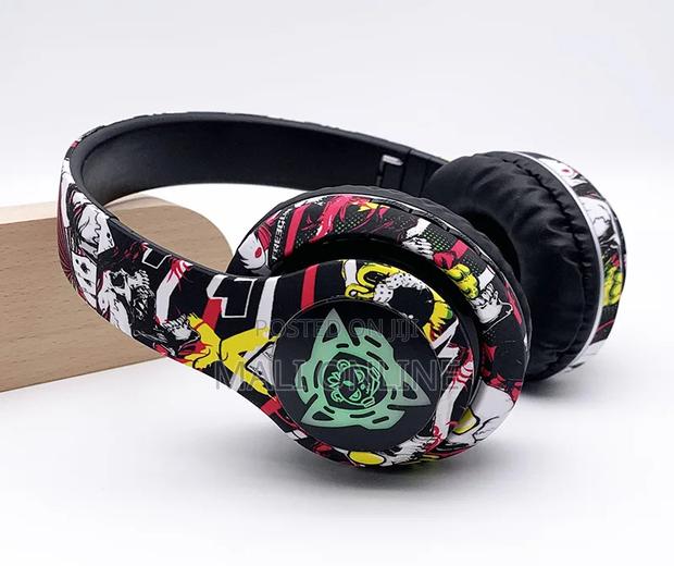 Graffiti Bluetooth Headphones Wireless Headsets - thumbnail 4