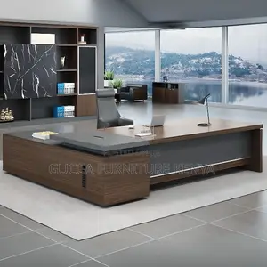 Office Tables: Office Executive Modern L-Desk 1800mm