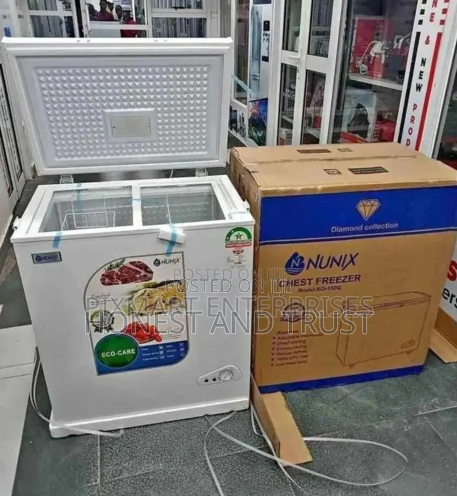 Nunix 150l Chest Freezer | Bd-150q