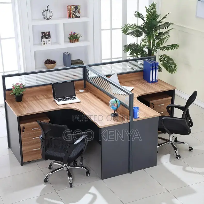 Office Workstation ; Office 2-Way Curved Workstation