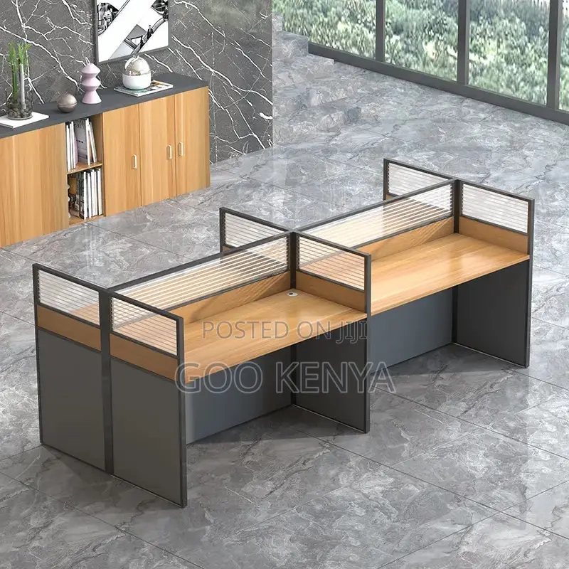 Office Workstation ; Office 2-Way Curved Workstation