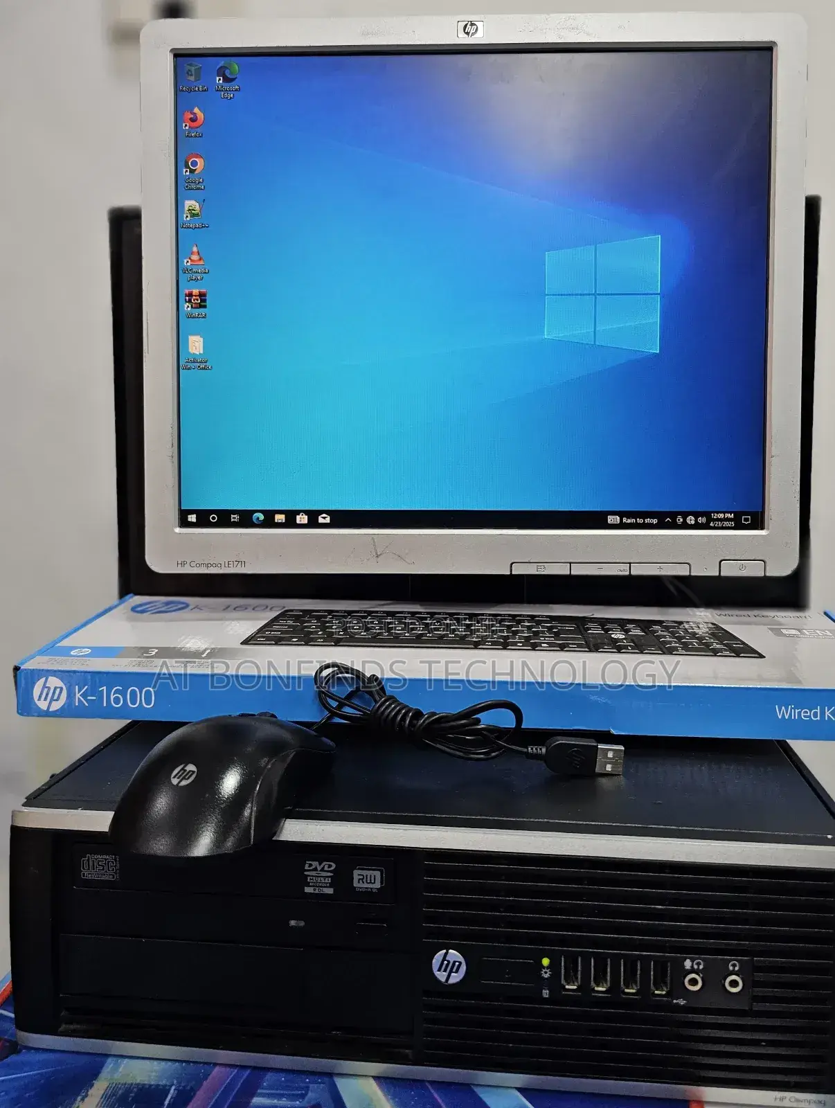 Desktop Computer HP EliteDesk 800 4GB Intel Core i5 HDD 500GB
