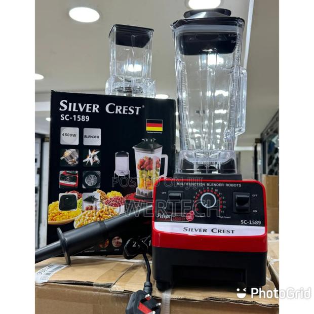 Silver Crest Blender - main view