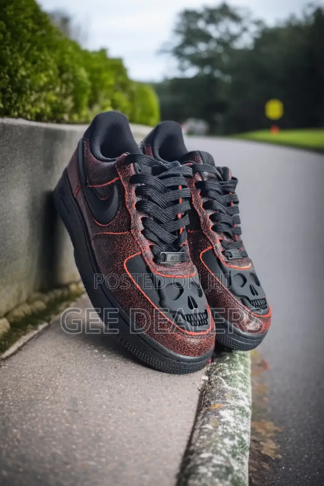 Airforce Halloween Sneakers, Halloween Shoes