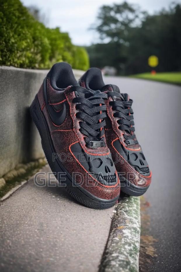 Airforce Halloween Sneakers, Halloween Shoes