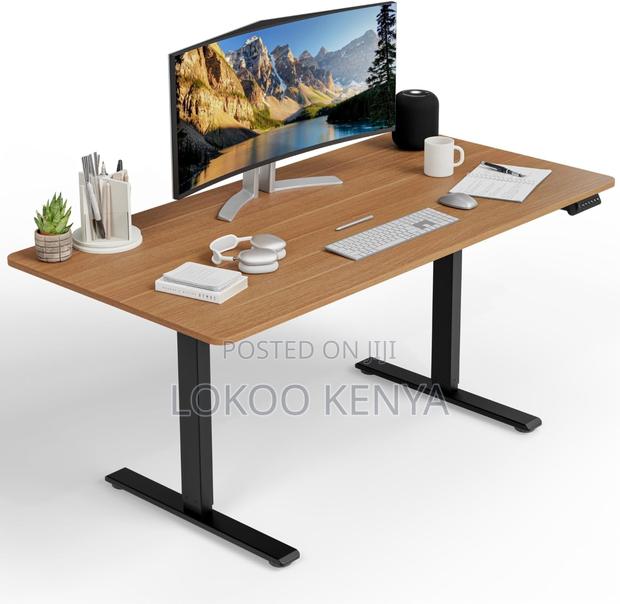 Office Desk: Electronic Height Adjustable Office Desk - thumbnail 2