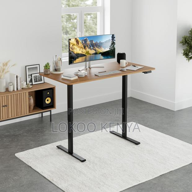 Office Desk: Electronic Height Adjustable Office Desk - thumbnail 4