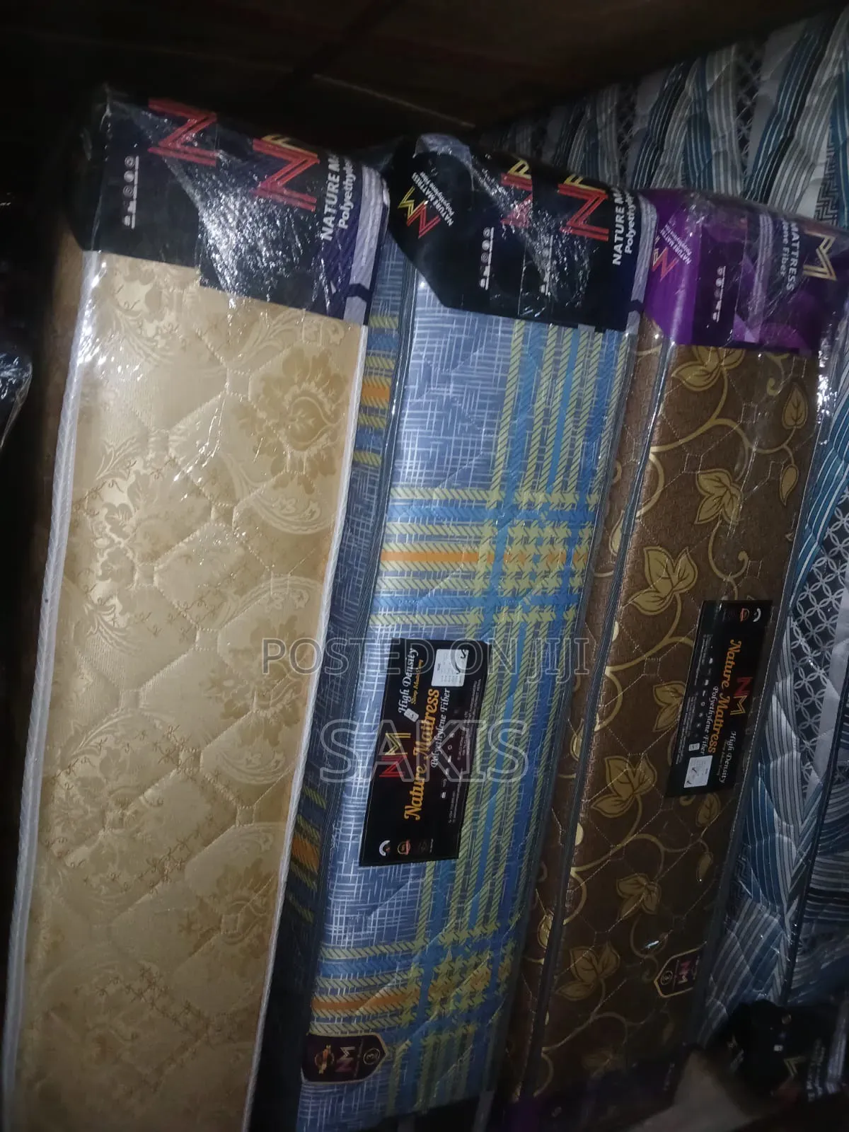 6 X 6 X 10 Fibre Mattresses. High Density Quilted!