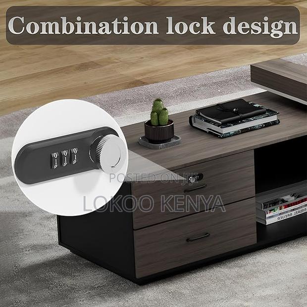 Office Desk: L-Shape Office Executive Desk - thumbnail 5